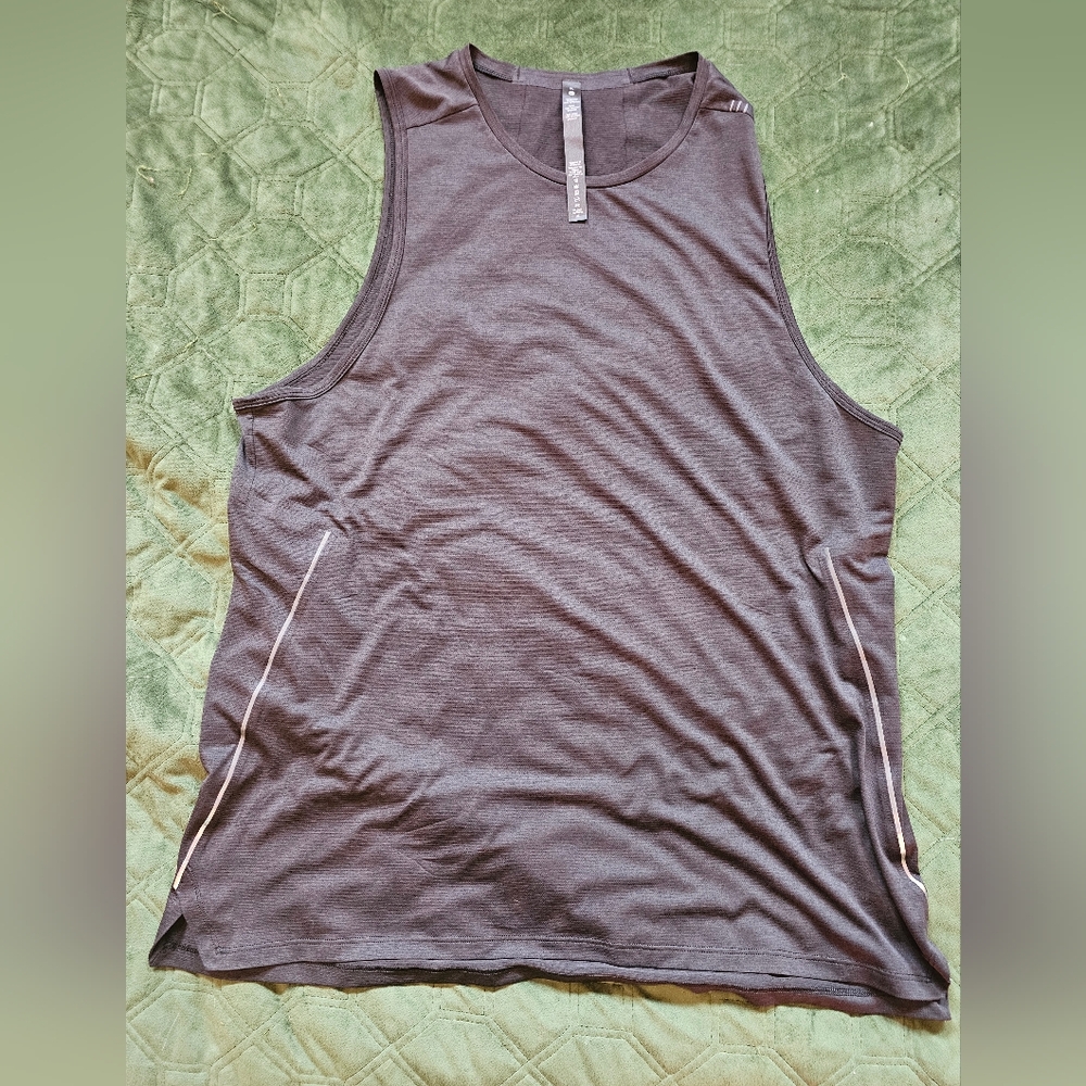 Mens Lululemon Black Sleeveless Tank